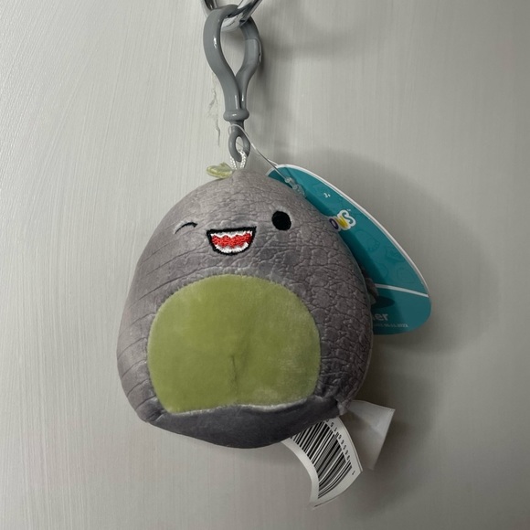 🔥BLOWOUT SALE🔥 SQUISHMALLOWS 3.5" Xander the T-Rex Plush Clip On NWT - Picture 3 of 4